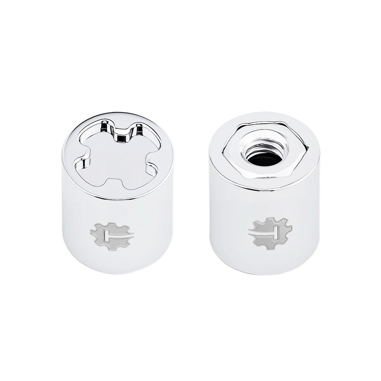 TCRC 4PCS Aluminum M4 Nut Wheel Rim Center Cap Manual Locking Hubs