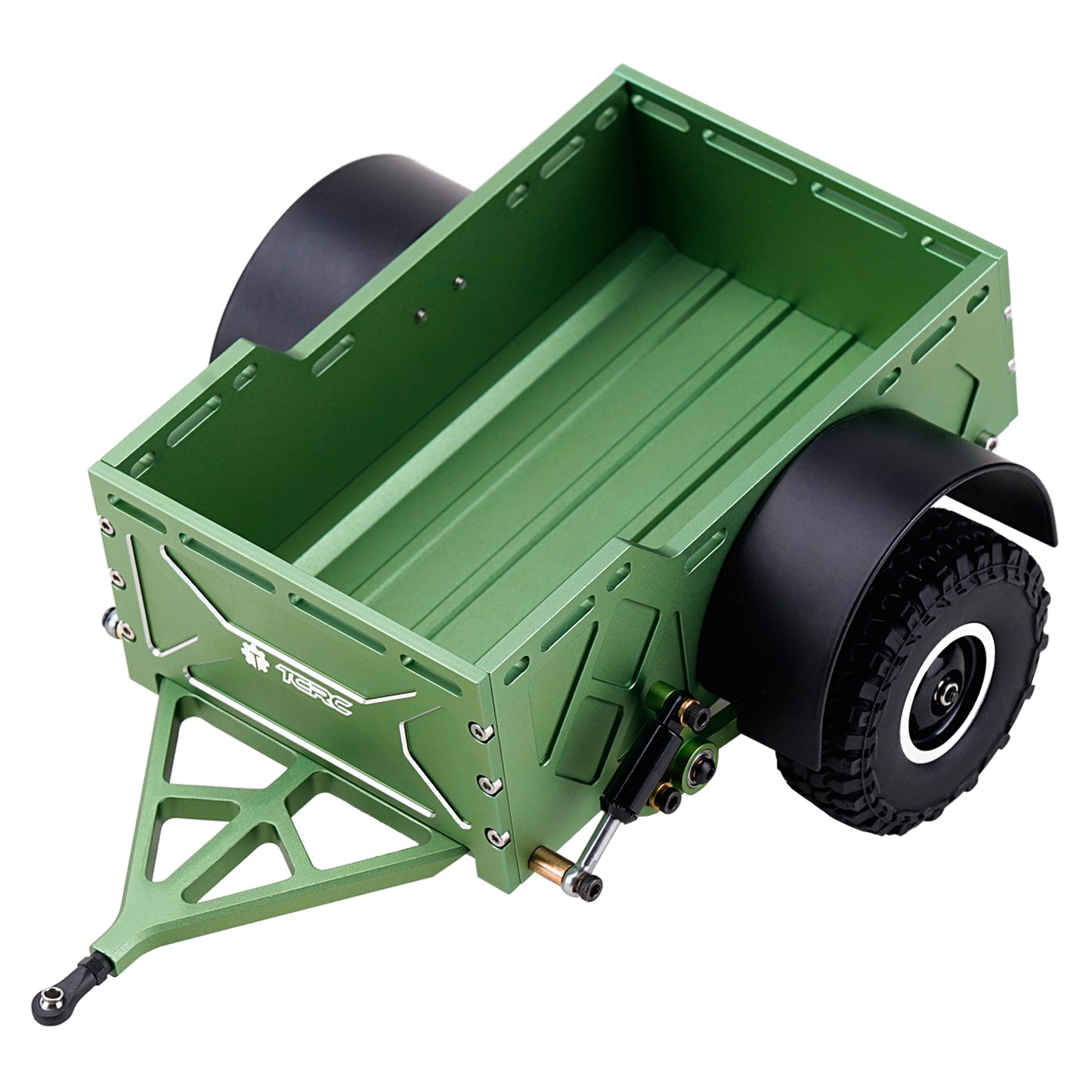 TCRC Heavy Duty RC Mini Box Trailer For 1/16 1/18 1/24 RC Crawler Car