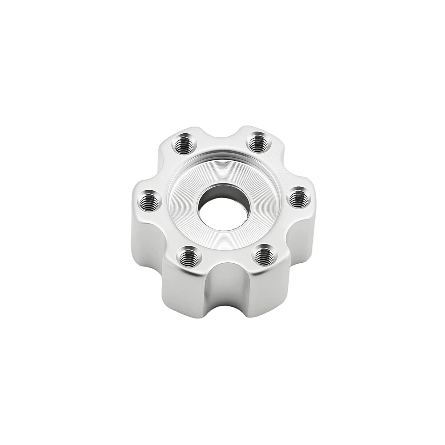 TCRC 4PCS Aluminum 7mm Wheel Hex Hubs 6MM/8MM/10MM Extension Adapters for All TCRC Designed 1.0inch 1.3inch Wheel Hubs