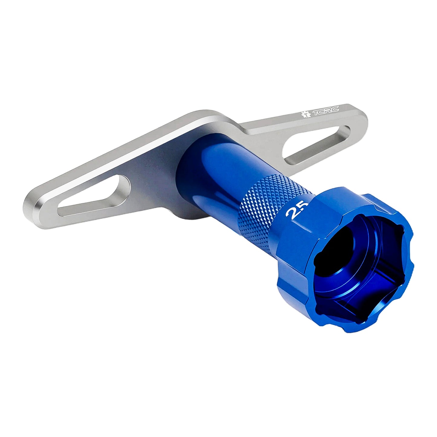 TCRC 25mm Wheel Hex Nut Socket Sleeve Wrench RC Spanner Repair Tool with Lightning bolt-shaped Design For 1/5 scale RC Monster Truck Buggy Car