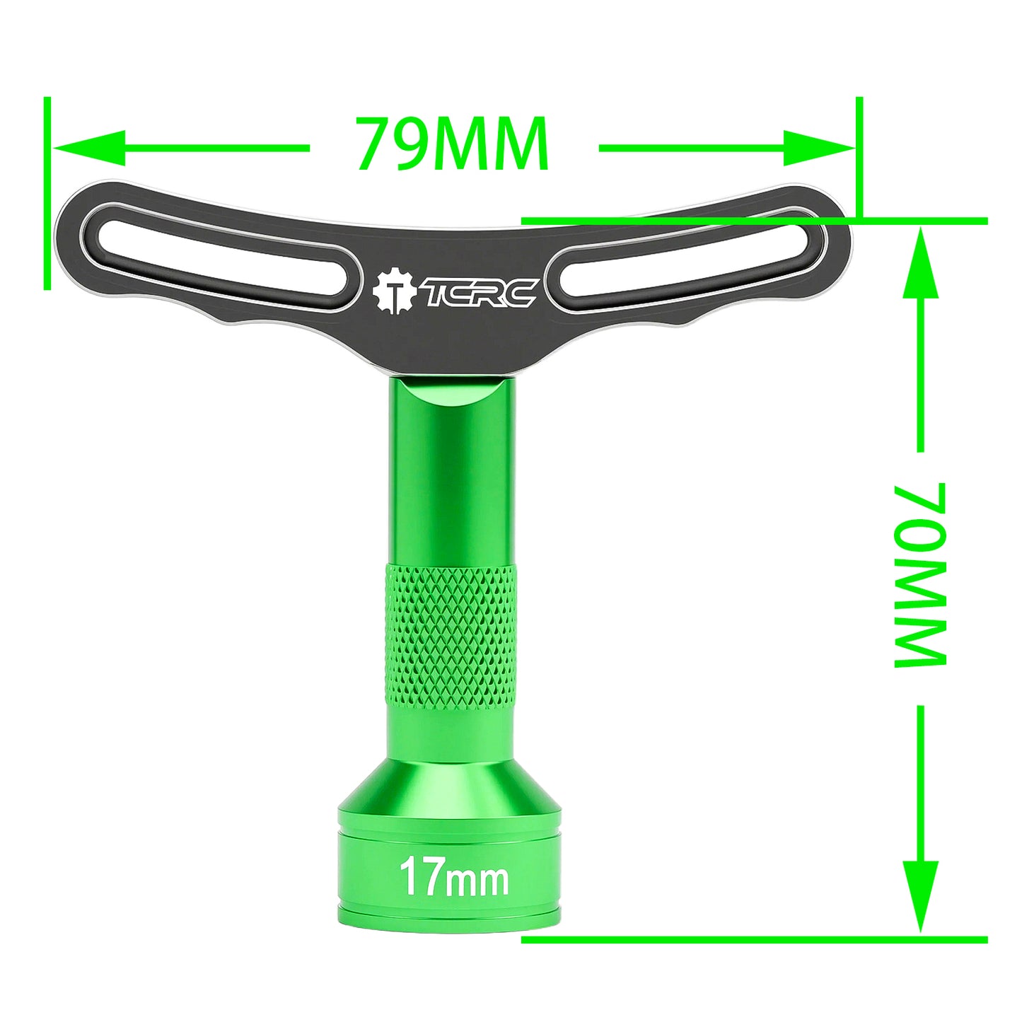 TCRC 17mm Wheel Hex Nut Socket Sleeve Wrench RC Spanner Repair Tool For 1/6 1/8 1/10 scale RC Car Trucks Crawler Buggy
