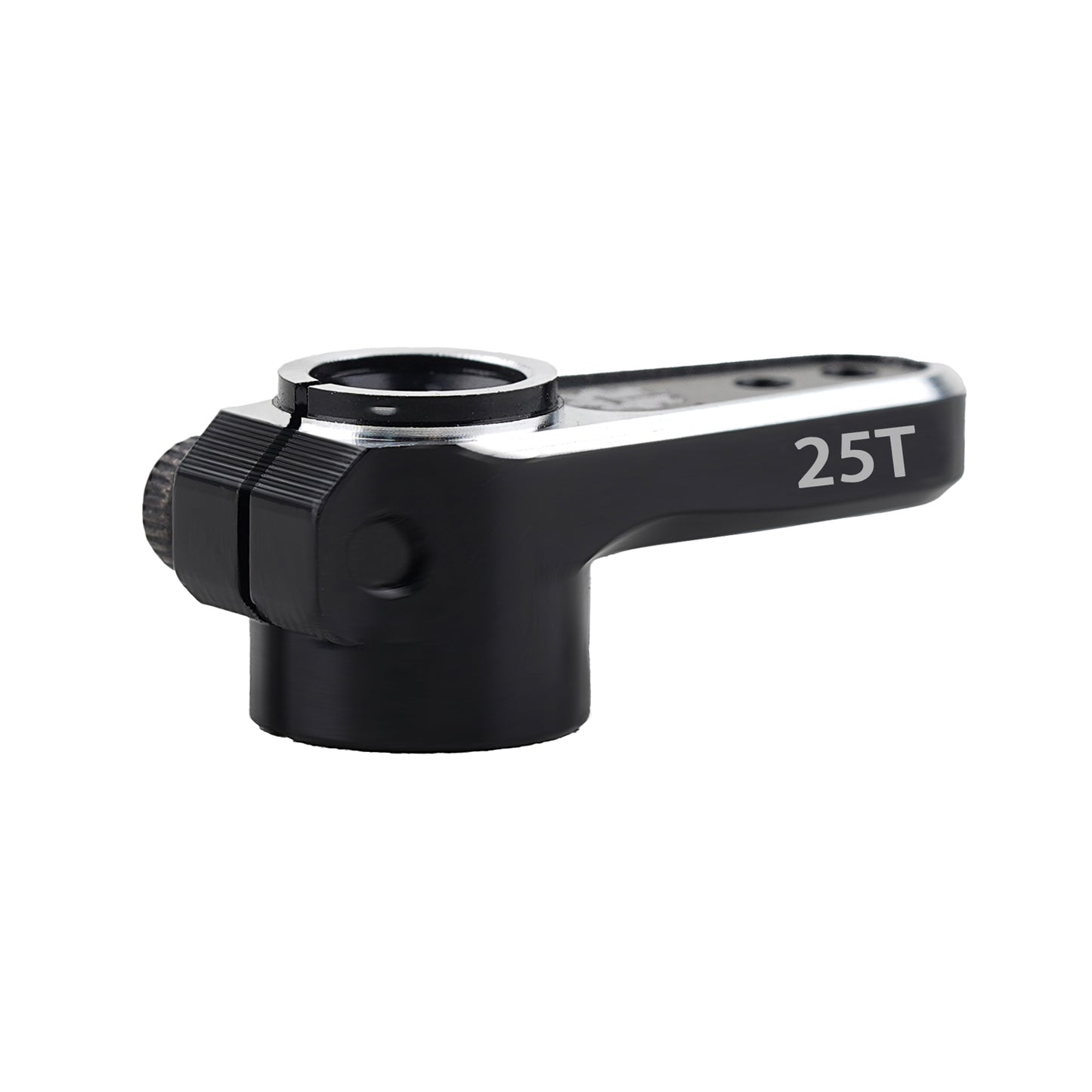 TCRC 7075 Aluminum 25T Micro Servo Horn with M1.4 Threaded Holes for REEFS RC 99 Micro Servo 1/24 Axial SCX24 AX24