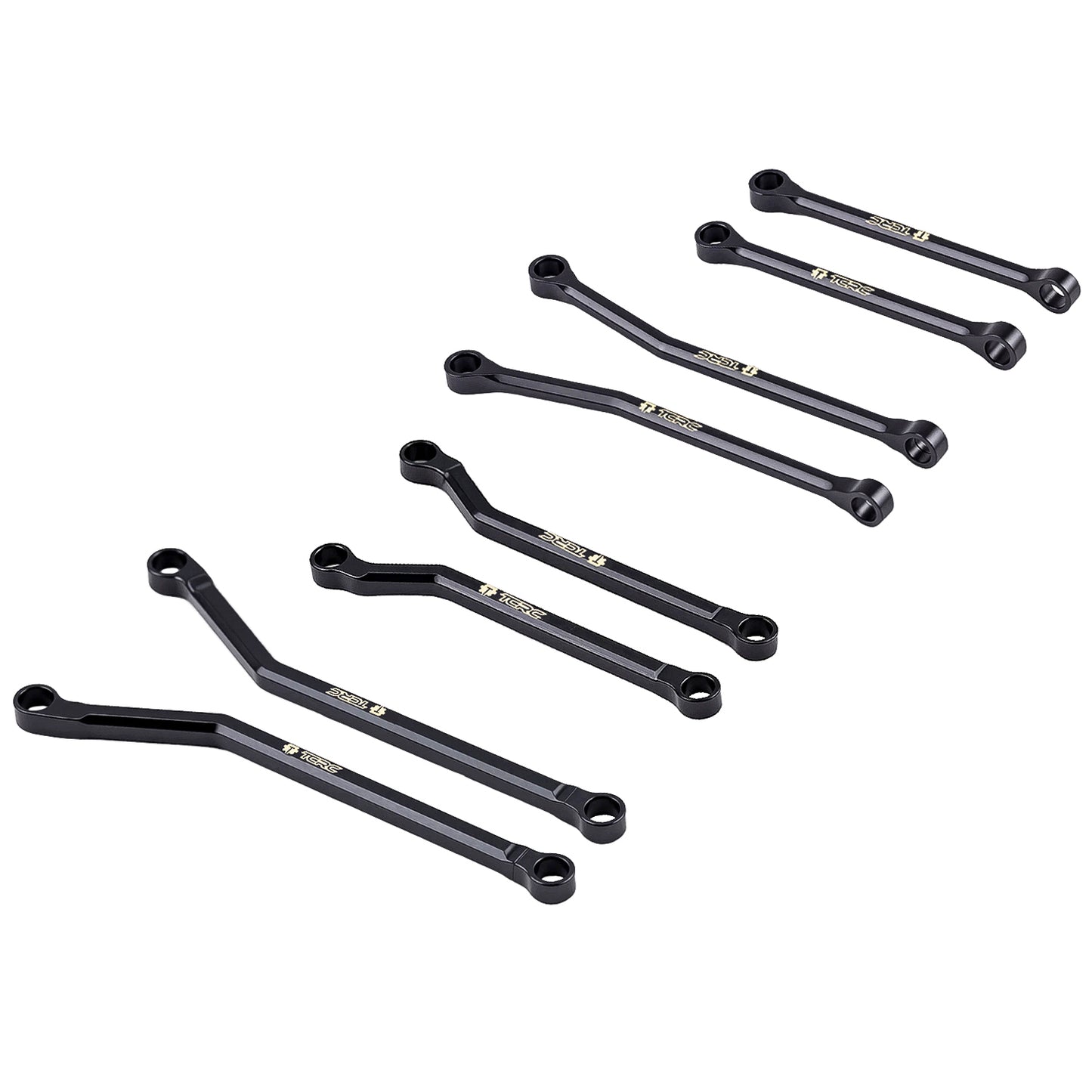 TCRC Brass High Clearance Chassis Links Set for Axial SCX30 1/30 RC Crawler Car Upgrades