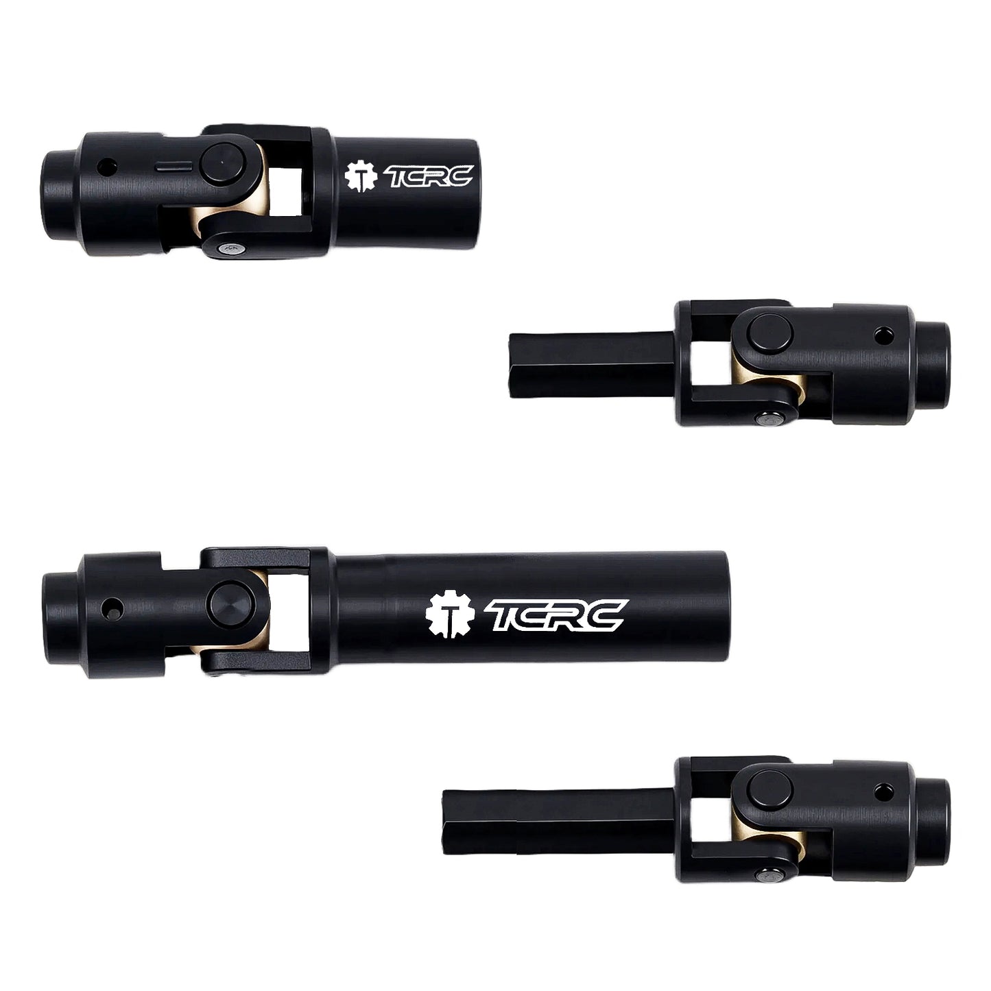 TCRC 2PCS Hard Alloy Steel 4140 Chromoly Drive Shafts for Axial SCX30 1/30 RC Crawler Car Upgrades