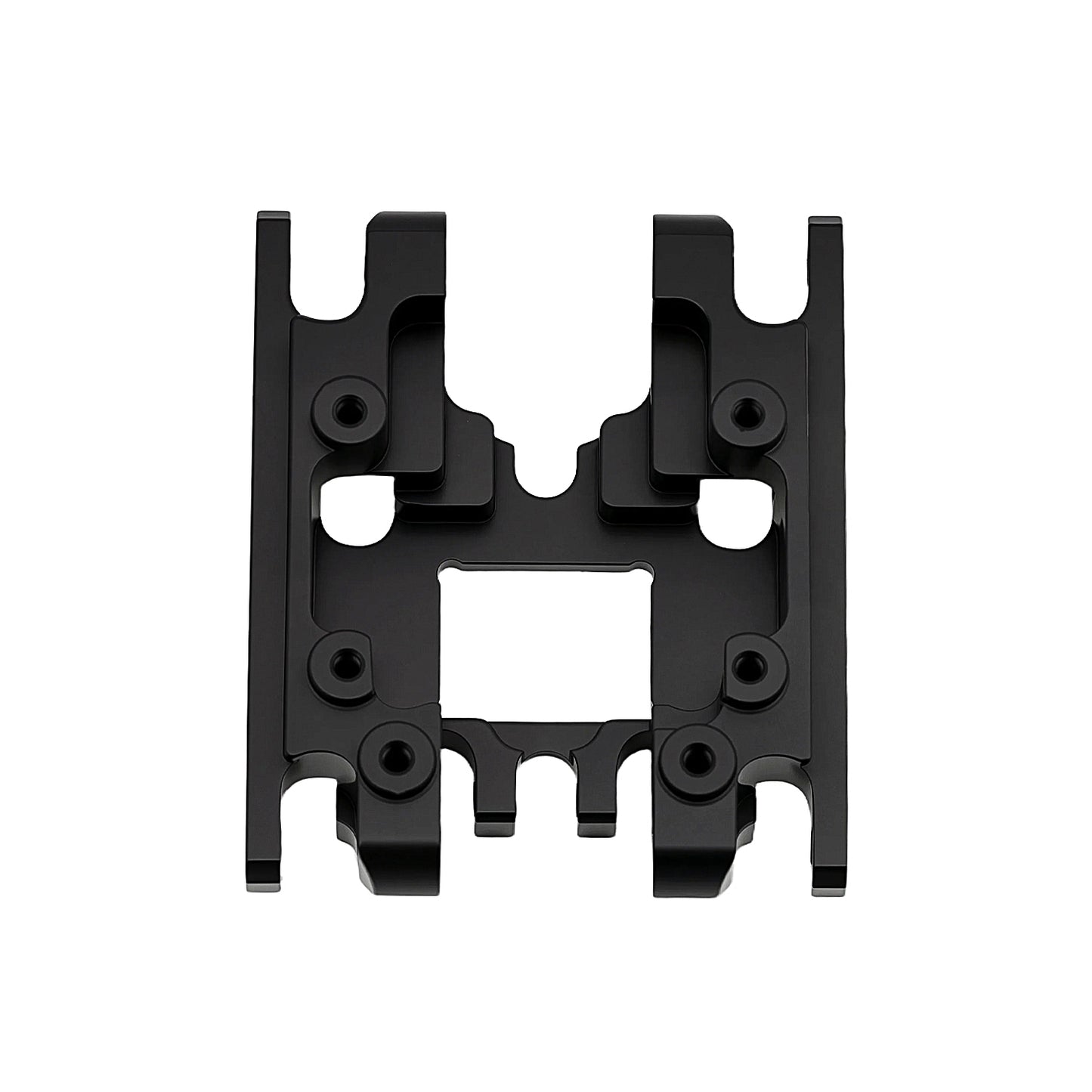 TCRC Brass High Precision CNC Machined Skid Plate with Colorful Stainless Steel Protection Plate for 1/18 TRX4M Defender Bronco F-150 High Trail Crawler Truck
