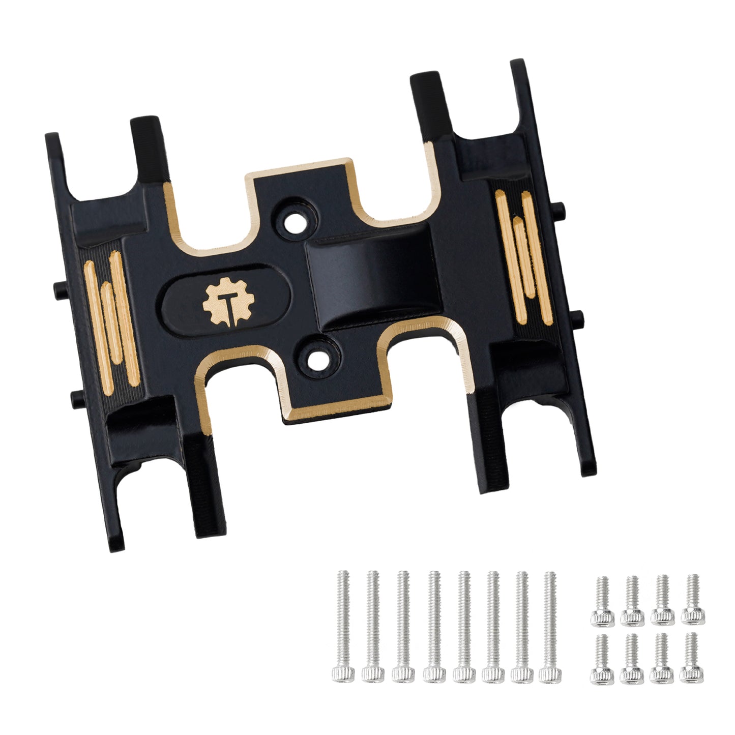 TCRC Brass Skid Plate for Axial SCX24 Bronco Gladiator Deadbolt C10
