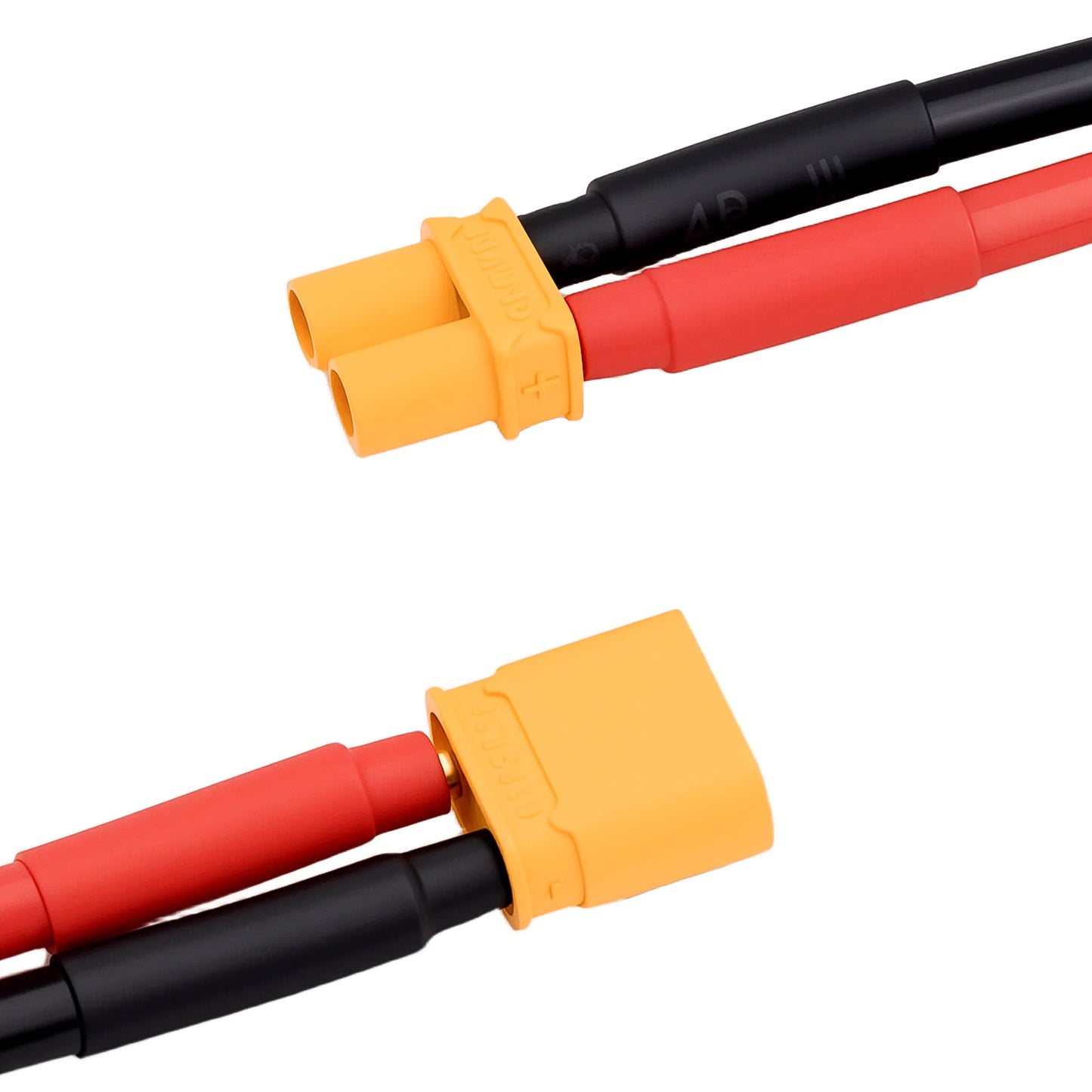 TCRC 5Pairs 100mm Amass XT30 Plug Female and Male Connectors with 14AWG Silicon Wire