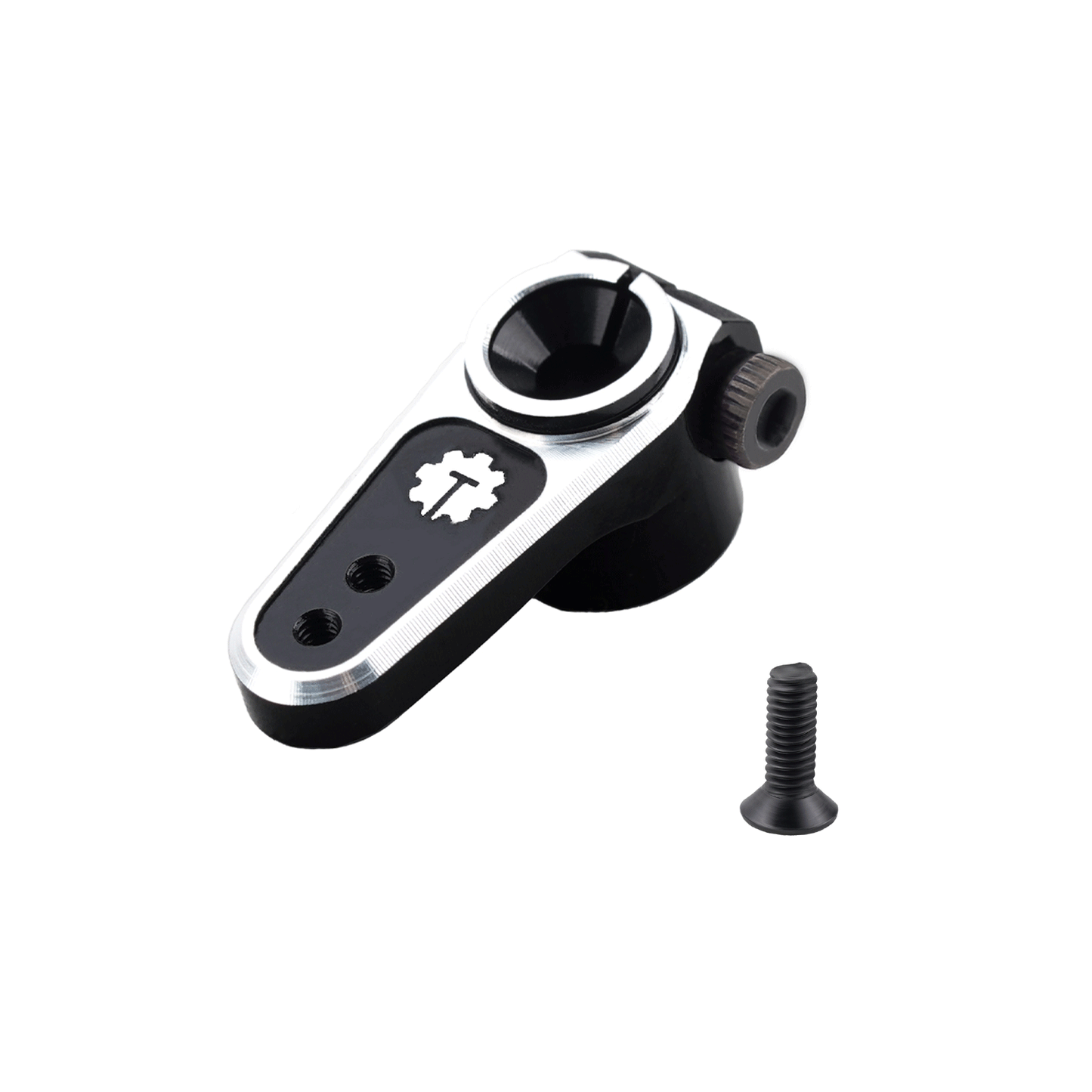 TCRC 7075 Aluminum 15T Micro Servo Horn with M1.4 Threaded Holes for EMAX Servo 1/24 Axial SCX24 AX24