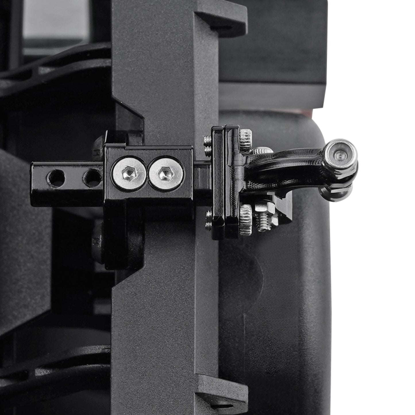 TCRC Metal Bumper Trailer Hitch Tow Hook Receiver Kit for 1/18 TRX4M Defender Bronco