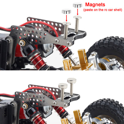 TCRC GR5 Titanium LCG Chassis Kit Frame Rail for Redcat Ascent-18