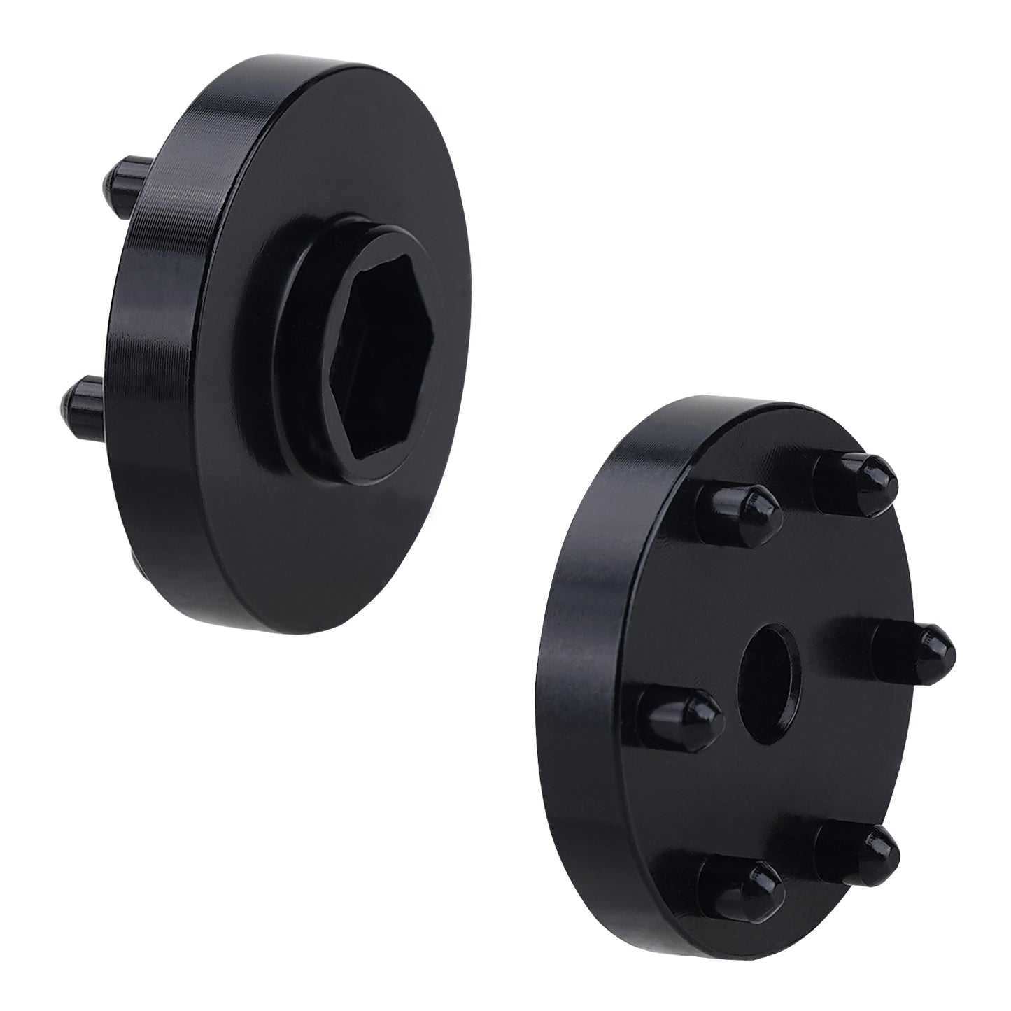 TCRC Aluminum 1.9 2.2 Inch Wheel Hubs Tires Installation Removal Tool Assembly