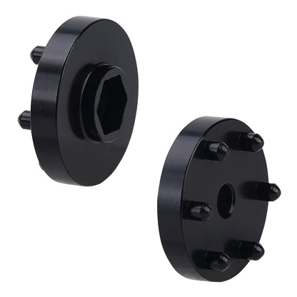 TCRC Aluminum 1.9 2.2 Inch Wheel Hubs Tires Installation Removal Tool Assembly