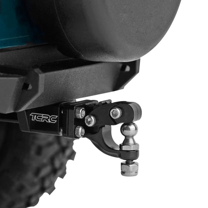 TCRC Metal Bumper Trailer Hitch Tow Hook Receiver Kit for 1/18 TRX4M Defender Bronco