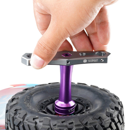 TCRC Interchangeable 17mm & 24mm Wheel Hex Nut Socket Sleeve Wrench RC Spanner Repair Tool For 1/6 1/8 1/10 scale RC Car Trucks Crawler Buggy