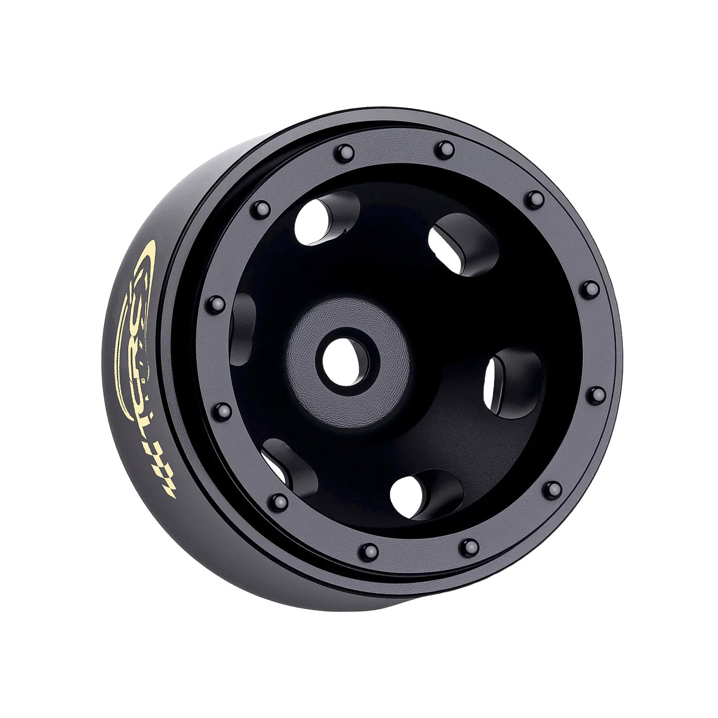 TCRC Deep Dish Brass 0.7inch Beadlock Wheels Hubs for 1/30 Axial SCX30 RC Crawler Car Upgrade