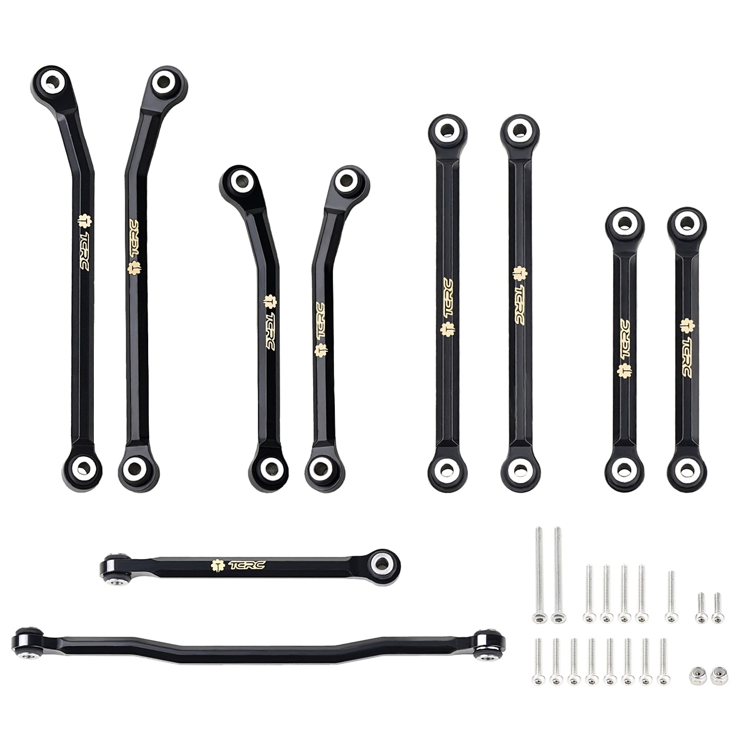 TCRC 10PCS Brass High Clearance Chassis Links and Steering Links set for HPI Venture18
