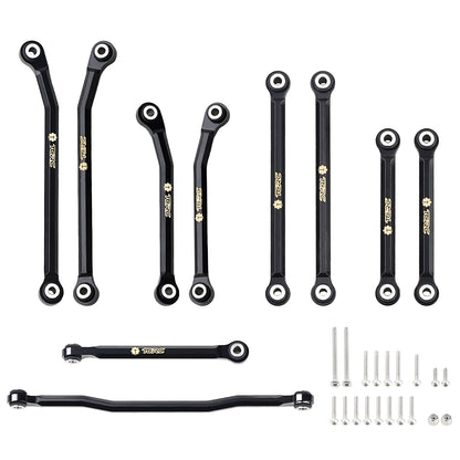 TCRC 10PCS Brass High Clearance Chassis Links and Steering Links set for HPI Venture18
