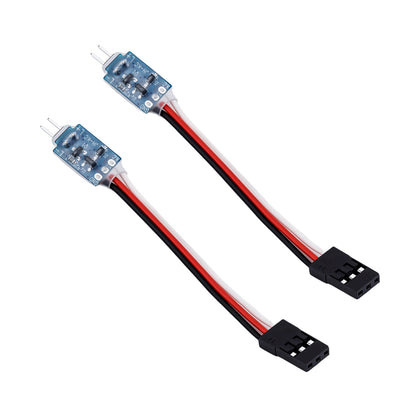 TCRC 2PCS RC Light Control CH3 Multi-Mode LED Light Control Switch