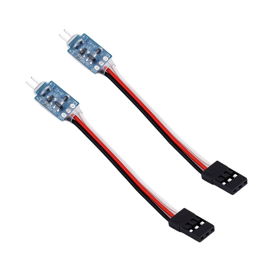 TCRC 2PCS RC Light Control CH3 Multi-Mode LED Light Control Switch