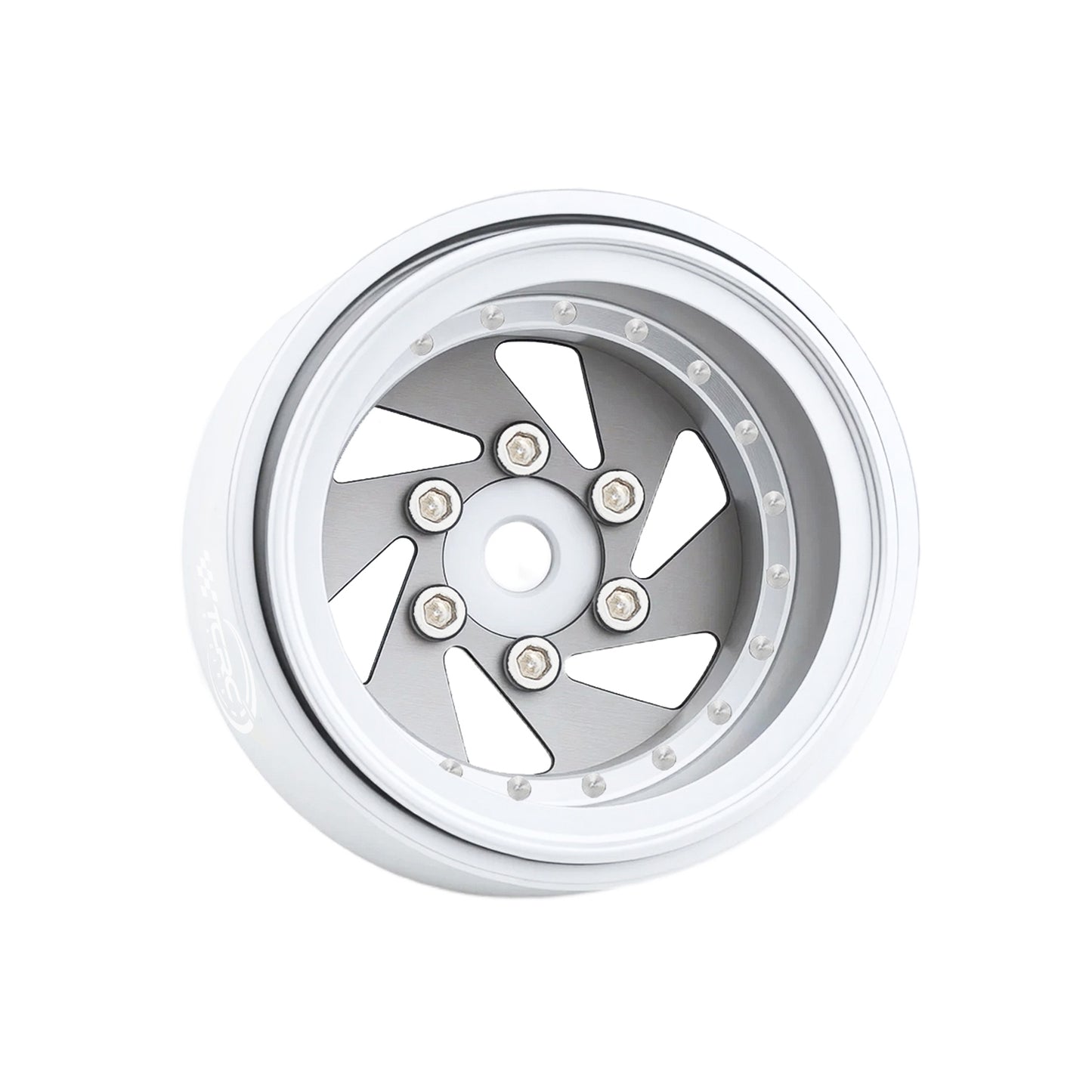TCRC 4PCS Grade 5 Titanium Wheel Face Aluminum 1.0 Inch Wheels Hubs