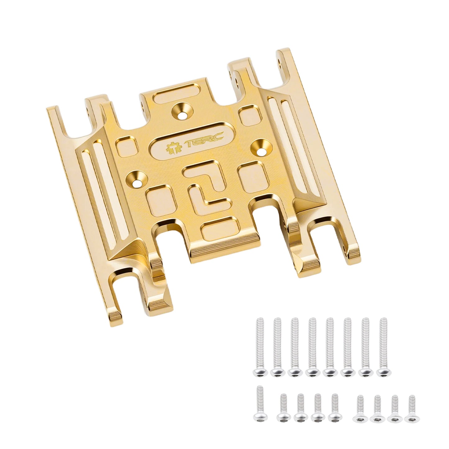 TCRC Brass High Precision CNC Machined Skid Plate for HPI Venture18
