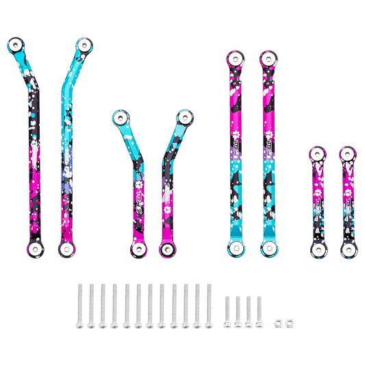 TCRC High Clearance Chassis Links Set for Axial SCX24 Lexus GX 470 1/24 RC Crawler Car