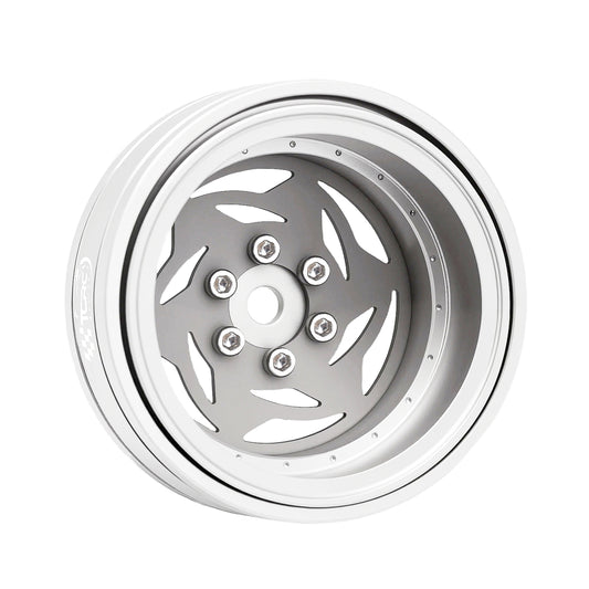 TCRC 4PCS Grade 5 Titanium Wheel Face Aluminum 1.3 Inch Wheels Hubs