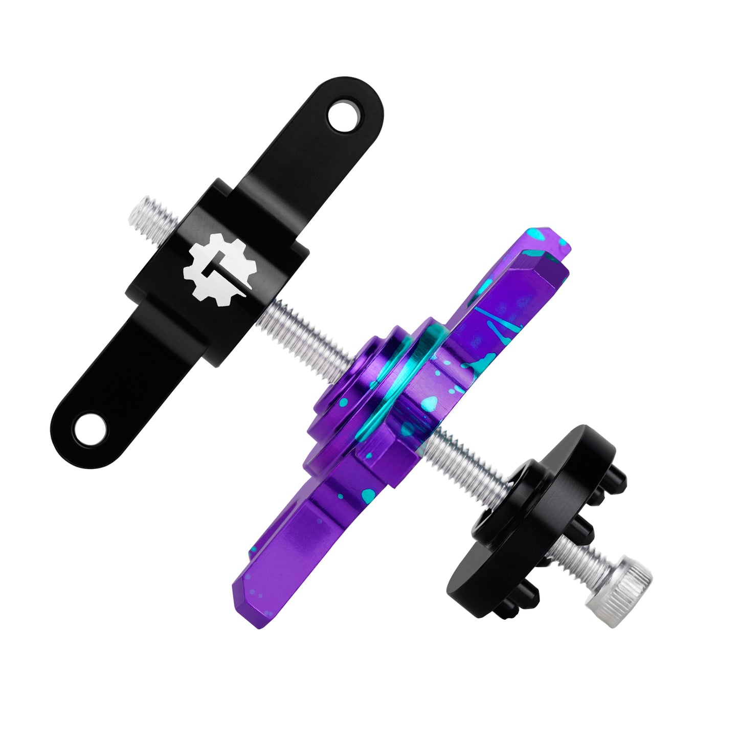 TCRC Aluminum 1.9 2.2 Inch Wheel Hubs Tires Installation Removal Tool Assembly