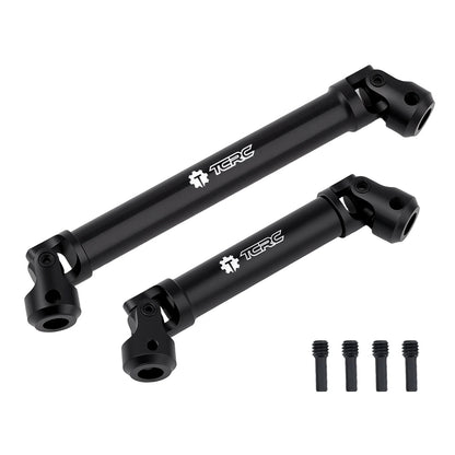 TCRC 2PCS Hard Alloy Steel 4140 Chromoly Drive Shafts for Axial 1/8 AXP8 Gilamon Trail Buggy