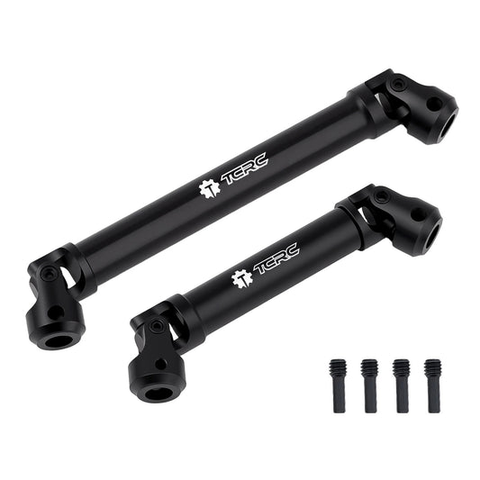 TCRC 2PCS Hard Alloy Steel 4140 Chromoly Drive Shafts for Axial 1/8 AXP8 Gilamon Trail Buggy