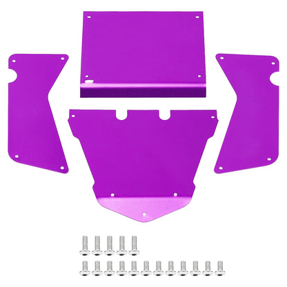 TCRC Aluminum RC Body Guard Armor Protective Shell Plate Set for Axial 1/8 AXP8 Gilamon Trail Buggy