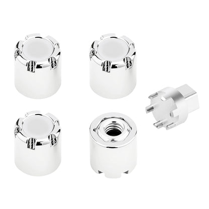 TCRC Aluminum M4 Nut Wheel Rim Center Cap Manual Locking Hubs