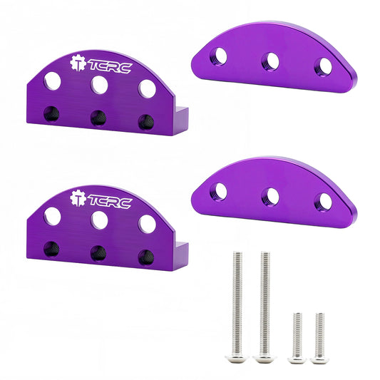 TCRC Aluminum Adjustable Front Shock Towers Shock Mount Set Bracket for Axial 1/8 AXP8 Gilamon Trail Buggy