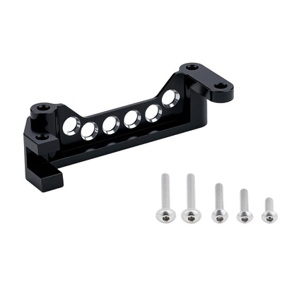 TCRC Aluminum Front Axle Tie Rod Bracket Seat Pull Rod Base for Axial 1/8 AXP8 Gilamon Trail Buggy