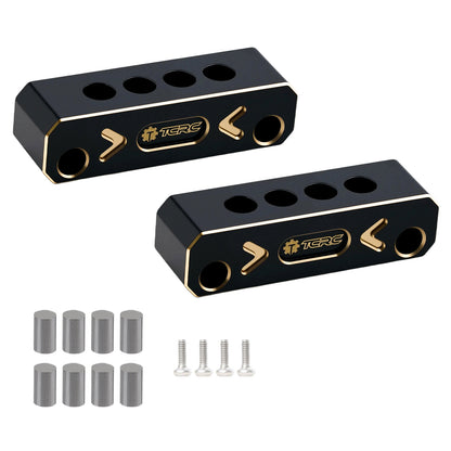 TCRC Brass Boulder Bars Adjustable Weights with Tungsten Slugs for HPI Venture18