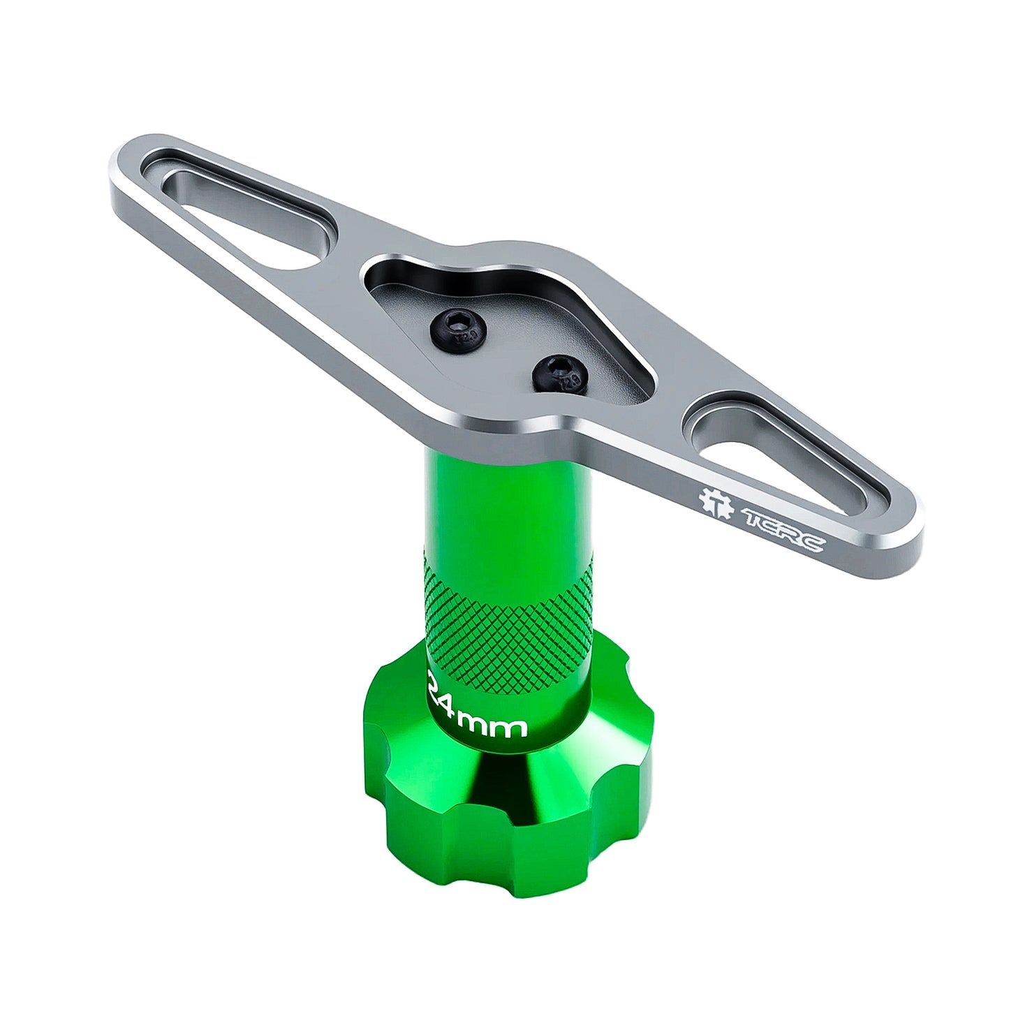 TCRC 24mm Wheel Hex Nut Socket Sleeve Wrench RC Spanner Repair Tool with Lightning bolt-shaped Design For 1/5 scale RC Monster Truck Buggy Car