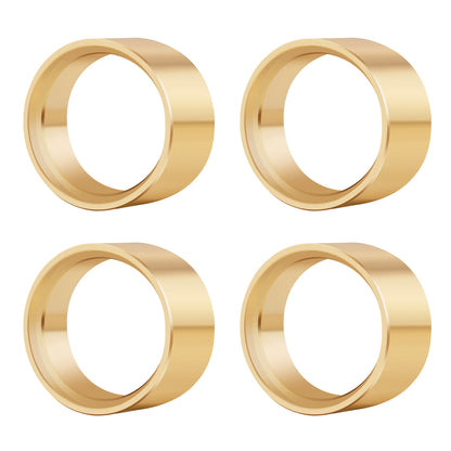 TCRC 4PCS Brass Internal Beadlock Ring Clamp Ring Fit Deep Dish 1.0inch Wheel Hubs