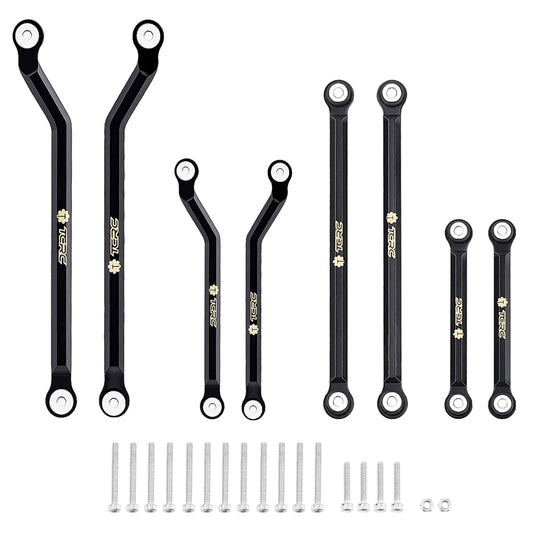 TCRC Brass High Clearance Chassis Suspension Links Rod Linkage Set for Axial SCX24 AXI00005 Jeep JT Gladiator