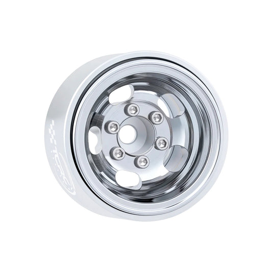 TCRC 4PCS Aluminum Deep Dish 1.0 Inch Beadlock Wheels Hubs