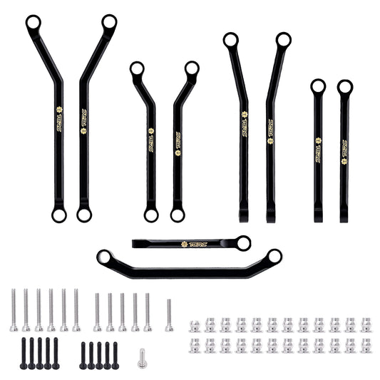 TCRC Brass High Clearance Chassis Links set for Axial SCX30 1/30 RC Crawler Car