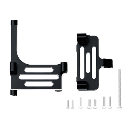 TCRC 2pcs Aluminum Front and Rear Servo Brace Mount Bracket for HPI Venture18