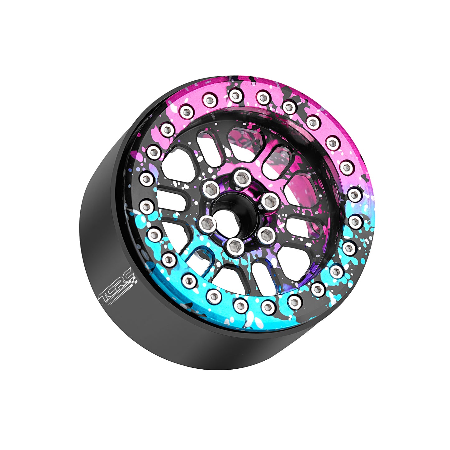 TCRC Splash Anodizing Aluminum 2.2 Inch Beadlock Wheel Hubs