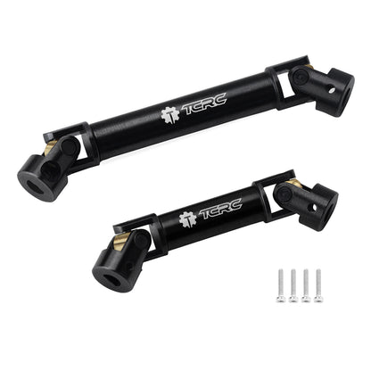 TCRC 2PCS Hard Alloy Steel 4140 Chromoly Drive Shafts Set for 1/18 TRX4M F-150 High Trail Crawler Truck