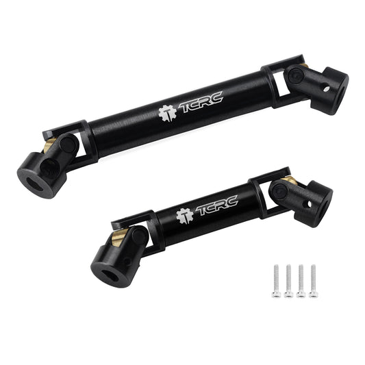 TCRC 2PCS Hard Alloy Steel 4140 Chromoly Drive Shafts Set for 1/18 TRX4M F-150 High Trail Crawler Truck