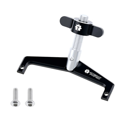 TCRC Aluminum Spare Tire Rack Wheel Holder for Axial 1/8 AXP8 Gilamon Trail Buggy