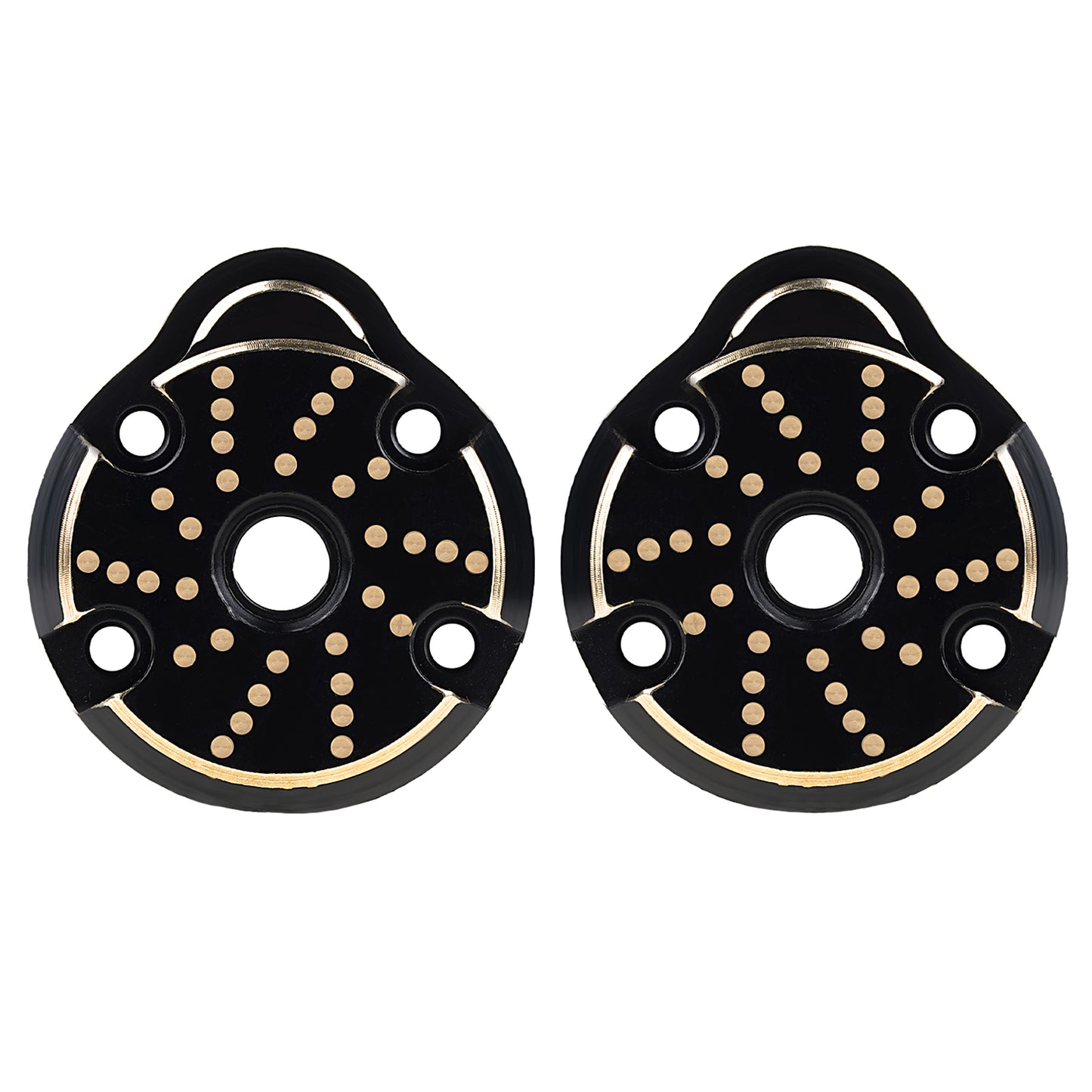 TCRC Brass Rear Outer Portal Cover+Inner Portal Cover Housing 34g/Pair Weights for Redcat Ascent-18