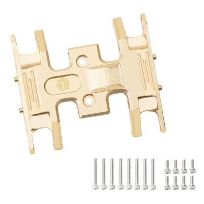 TCRC Brass Skid Plate for Axial SCX24 Bronco Gladiator Deadbolt C10