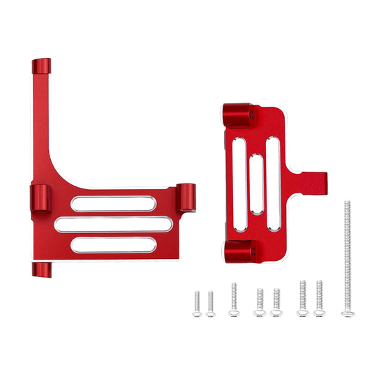 TCRC 2pcs Aluminum Front and Rear Servo Brace Mount Bracket for HPI Venture18
