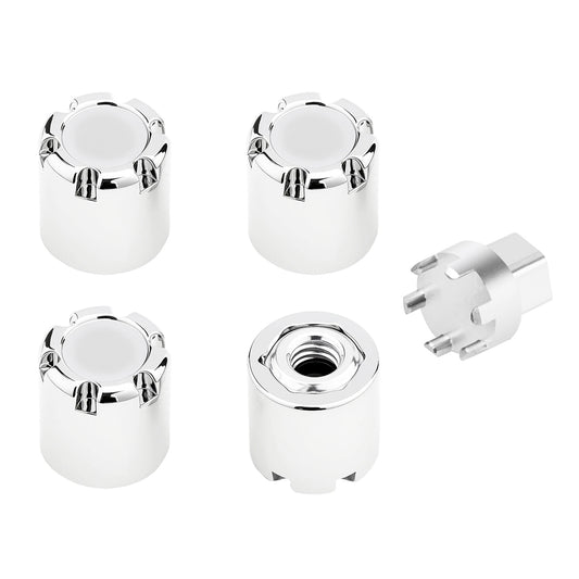 TCRC Aluminum M4 Nut Wheel Rim Center Cap Manual Locking Hubs
