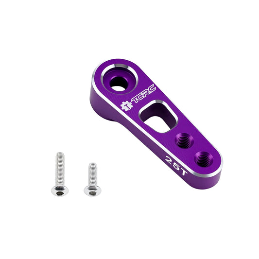 TCRC 7075 Aluminum Front 25T Servo Horn with M3 Threaded Holes for Axial 1/8 AXP8 Gilamon Trail Buggy
